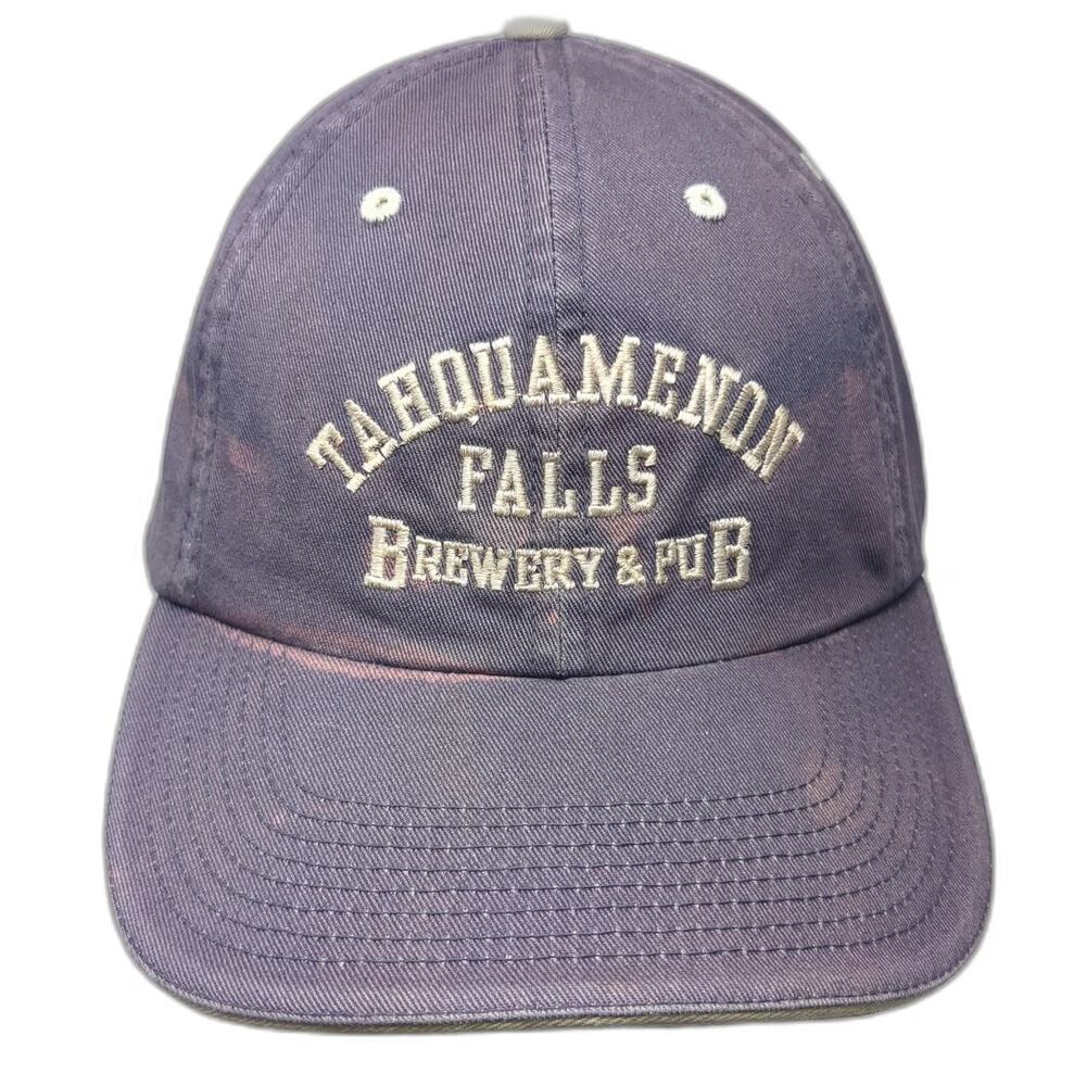 Lidz Purple Baseball Cap One Size Tahquamenon Falls Brewery Pub Slideback Hat
